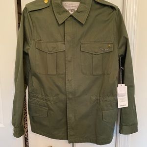 Zadig & Voltaire military jacket nwt size 40/M
